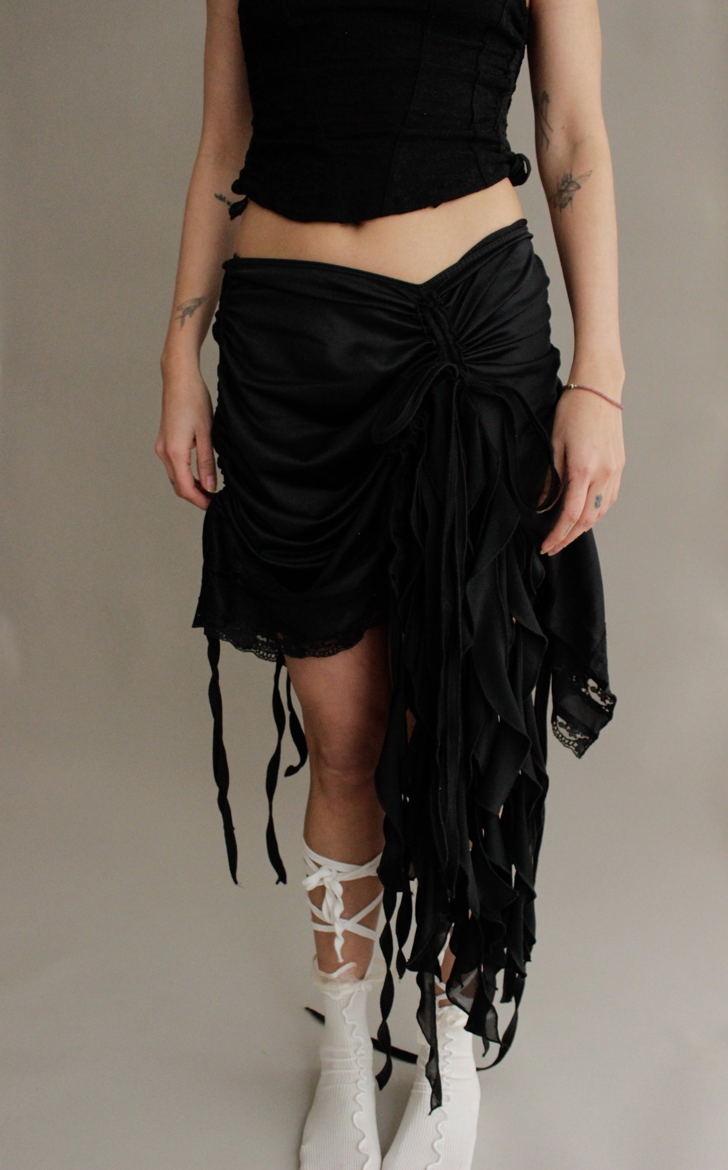 PLATH SKIRT BLK